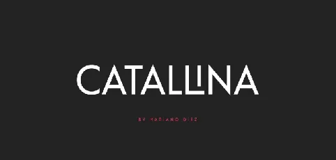 Catallina font