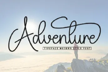 Adventure Script Typeface font