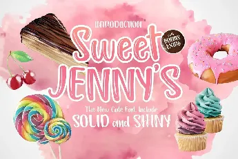 Sweet Jennys Demo font