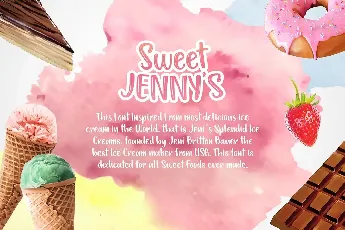 Sweet Jennys Demo font