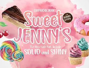 Sweet Jennys Demo font