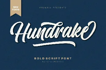 Hundrake font