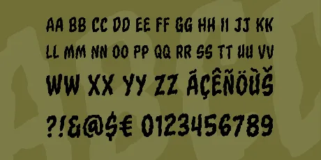 Torn Asunder BB font