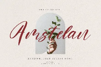 Amstelan font