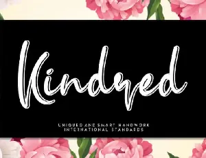 Kindred Handwritten font