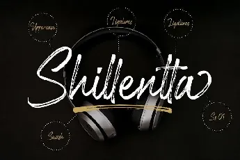 Shillentta Brush font