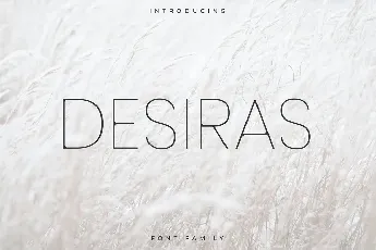 Desiras font