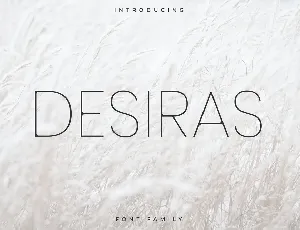 Desiras font