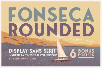 Fonseca Rounded Typeface font