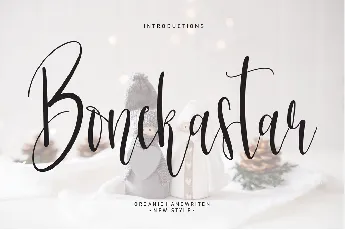 Bonekastar font