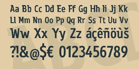 Zyxali font