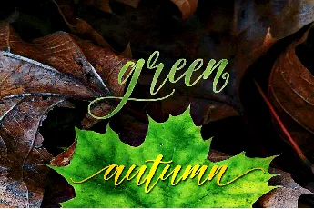 Autumn font