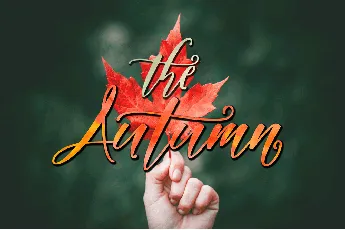 Autumn font