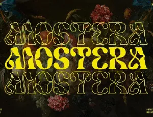 Mostera font