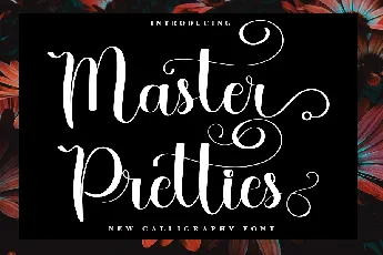 Master Pretties font