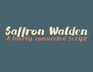 DK Saffron Walden font