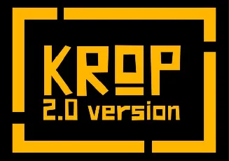 KROP 2.0 font