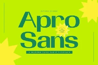 Apro Sans font