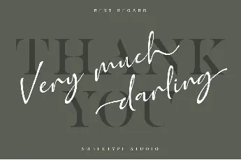 Golden Class Script font