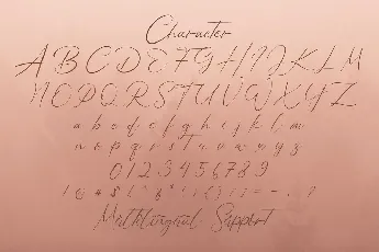 Bellamy Signature font