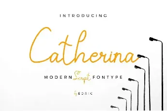 Catherina DEMO font