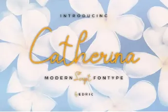 Catherina DEMO font