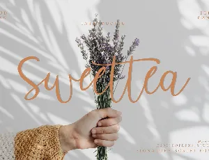 Sweettea font