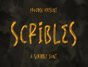 Scribles font