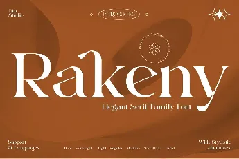 Rakeny font