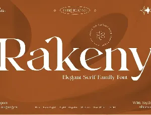 Rakeny font