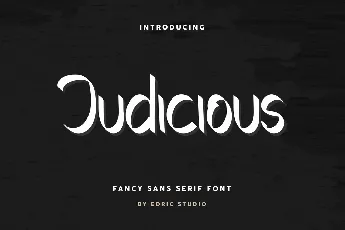 Judicious font