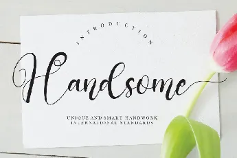 Handsome font