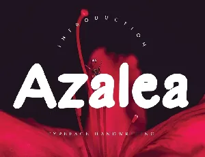 Azalea font