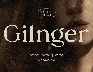 Gilnger font