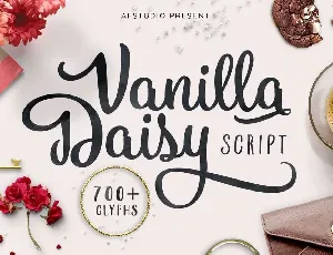 Vanilla Daisy font