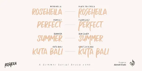 Rosheila font