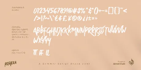 Rosheila font