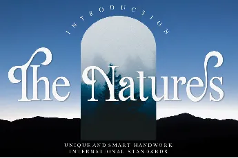 The Natures font