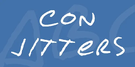 Con Jitters font