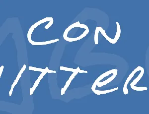 Con Jitters font