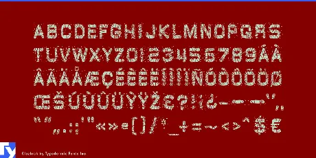 Glaz Krak font