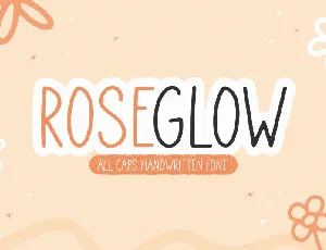 Roseglow font