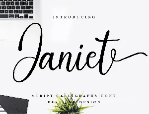 Janiet font