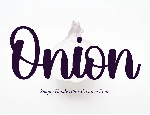 Onion font