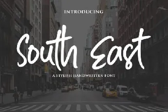 South East Handwritten font