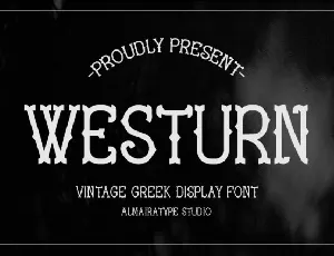Westurn font