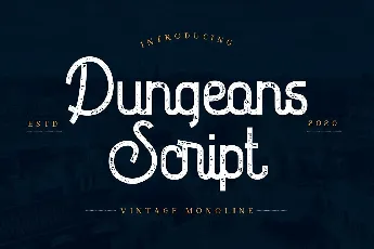 Dungeons font