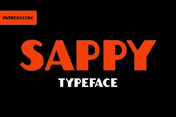 Sappy font