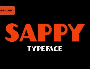 Sappy font