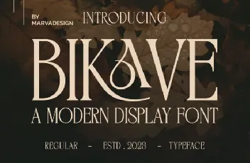 Bikave font